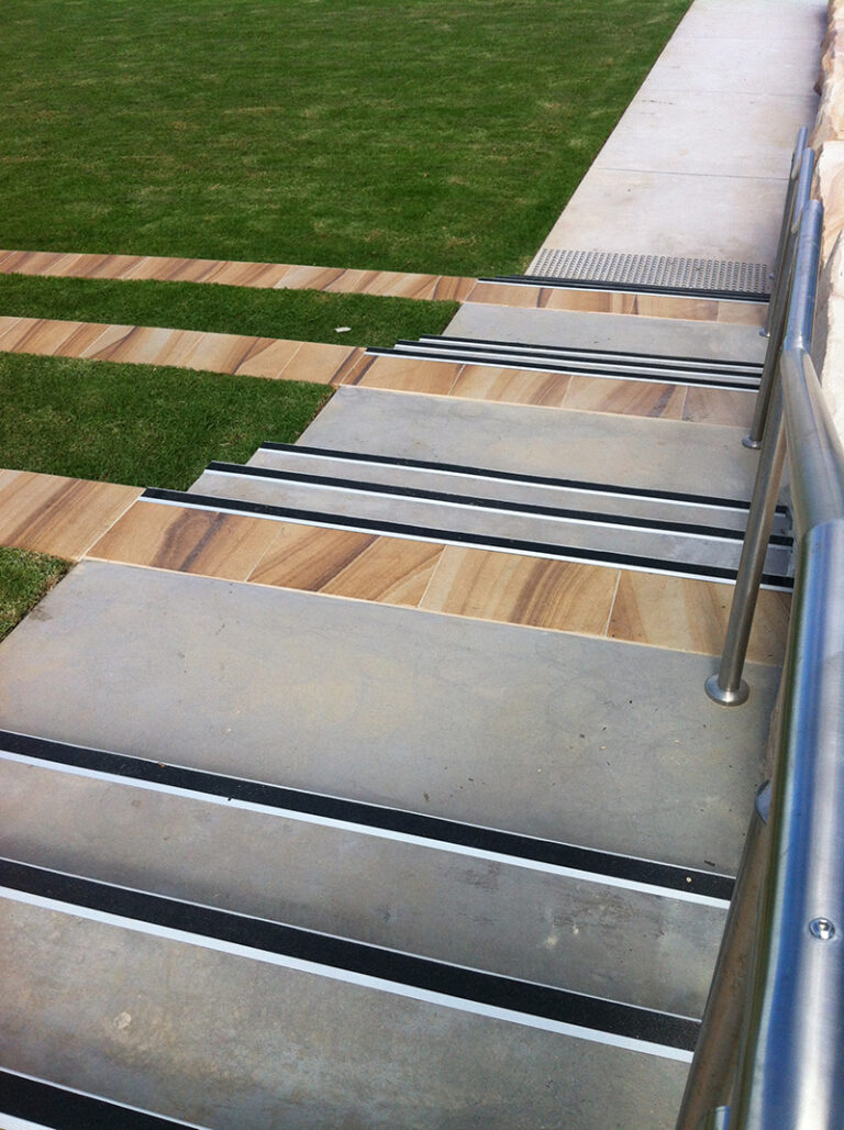 Orchard Hills Stair tread nosing external